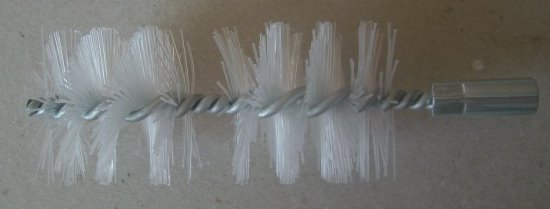 Rundbürste M10 innen Nylon 55 mm Doppelraupe Rundbürste M10 innen Nylon 55 mm Doppelraupe